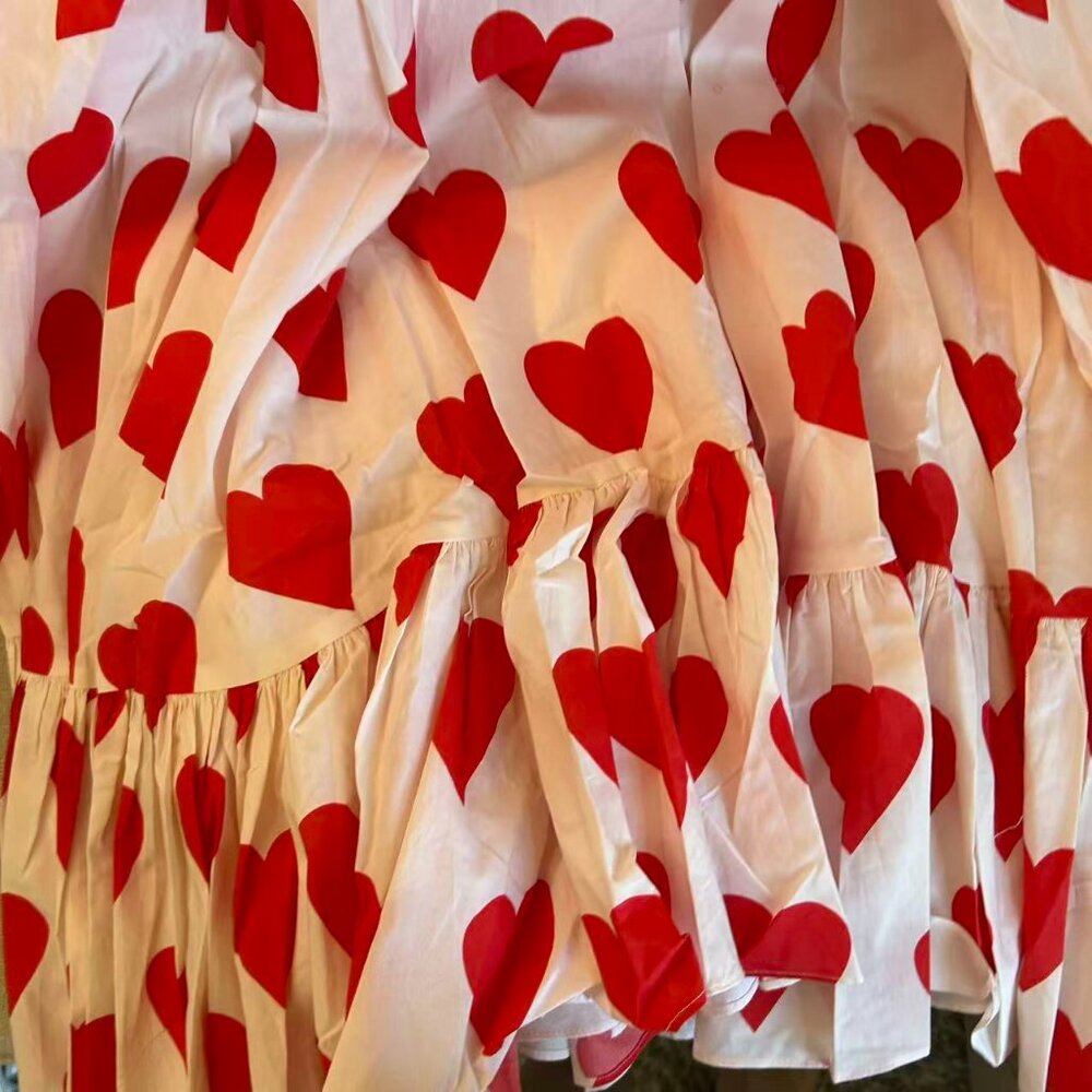 Selkie The Queen Of Hearts Field Trip Midi Dress S/L - Picture 9 of 11